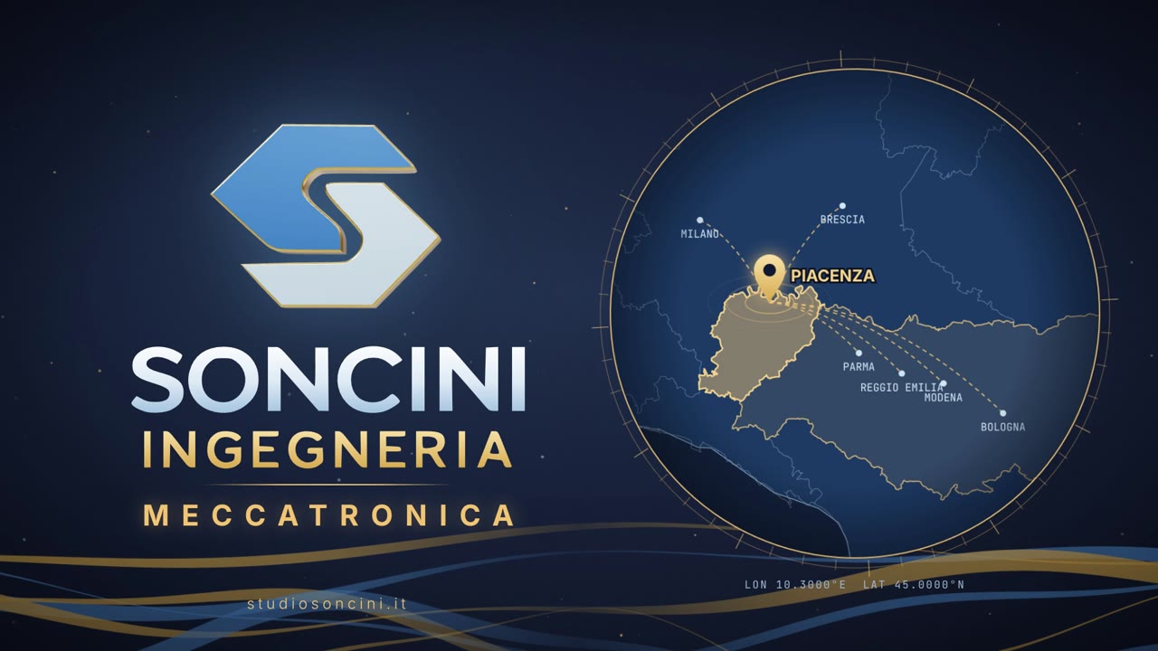 Video di presentazione Soncini Ingegneria: meccatronica a Piacenza